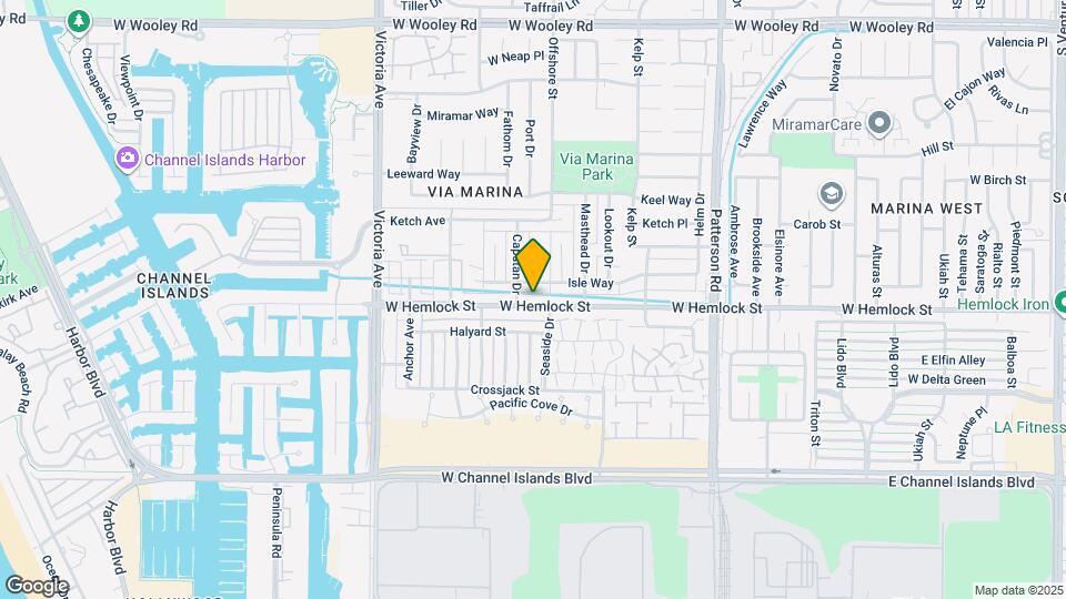 3415 W Hemlock St Map and Location Details