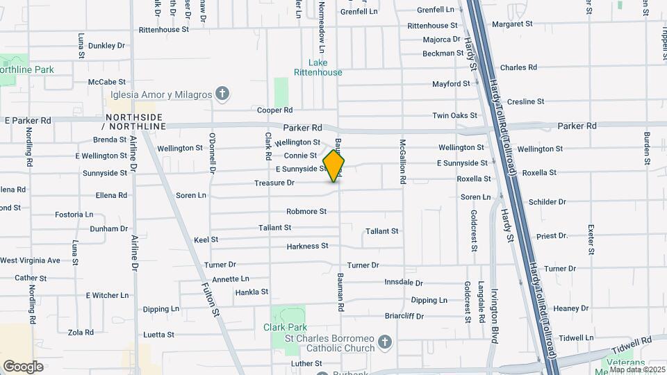 10401 Bauman Rd-Unit -A Map and Location Details