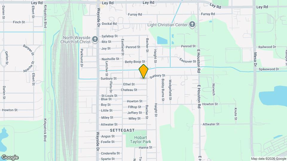 8132 Sunbury St Map and Location Details