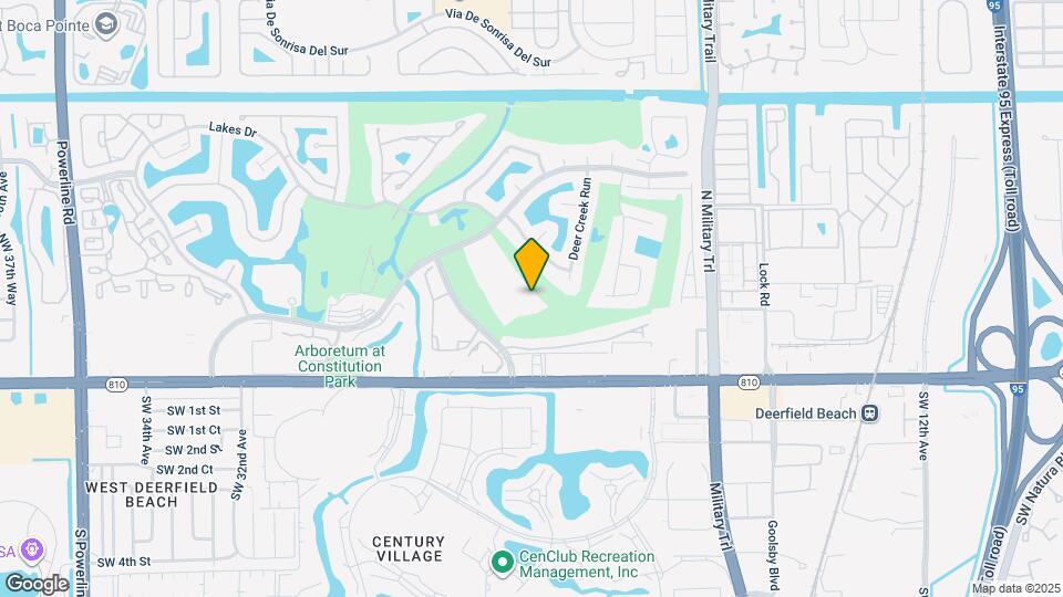 2430 Deer Creek Country Club Blvd Map and Location Details