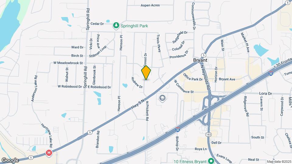 2918 Forest Dr Map and Location Details