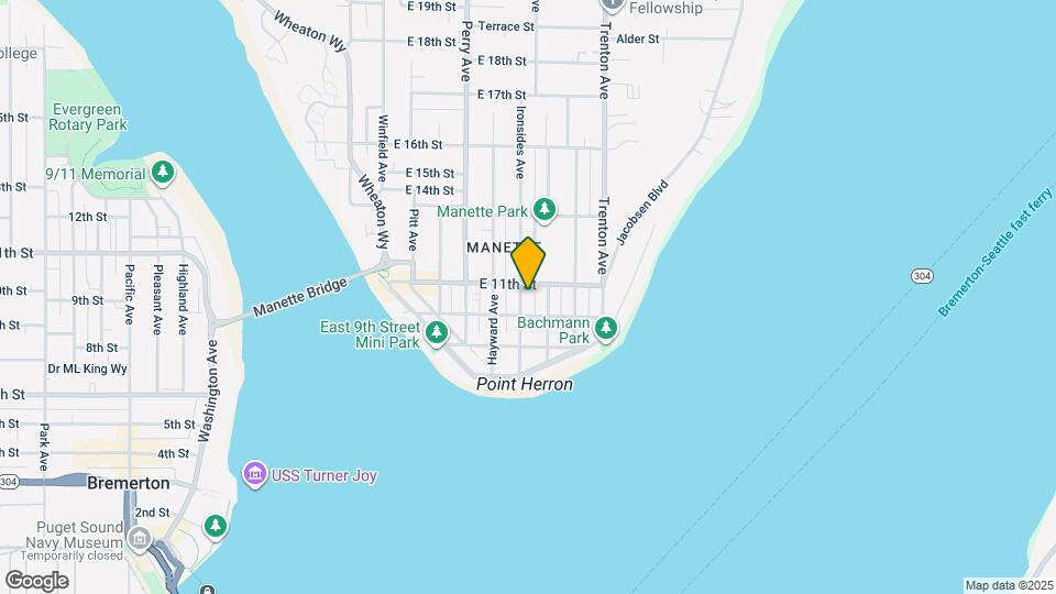 1010 Ironsides Ave Map and Location Details