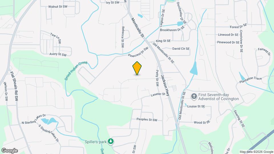 6186 Green Acres Dr SW Map and Location Details
