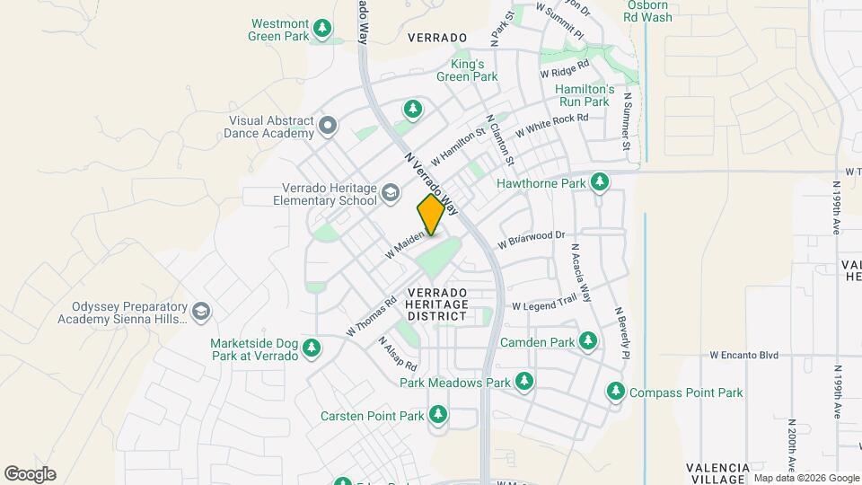 20740 W Thomas Rd Map and Location Details