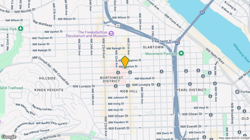 2129 NW Northrup St Mapa y Detalles de la Ubicación