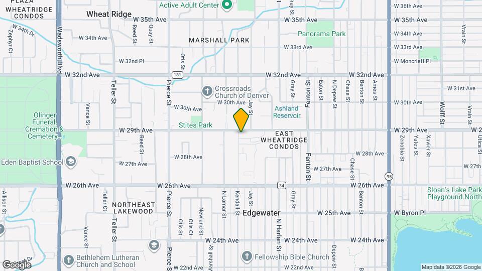 2848 Kendall St Map and Location Details
