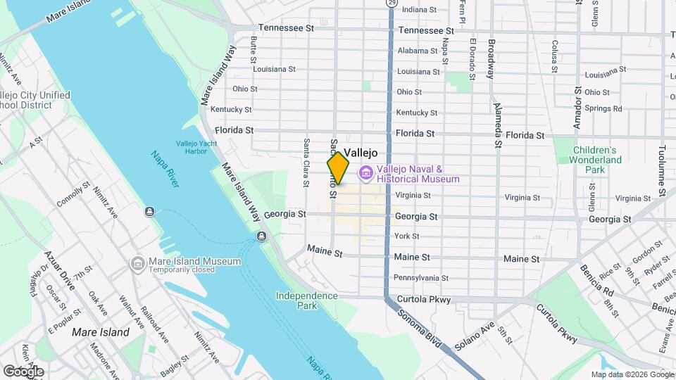 300 Virginia St, Unit 4 Map and Location Details