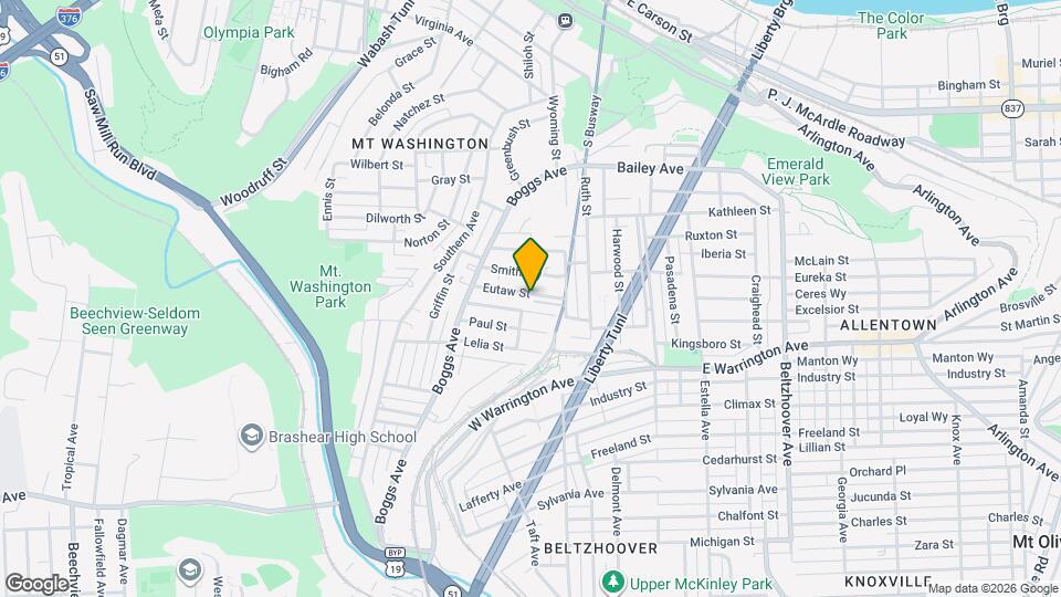 306 Eutaw St Map and Location Details