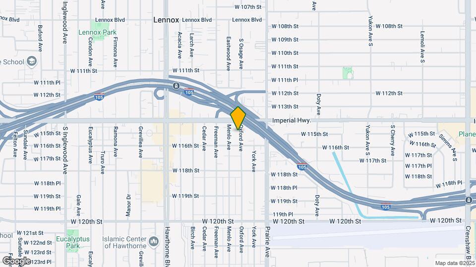 11447 Oxford Ave Map and Location Details