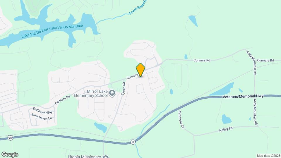 1007 Rolling Meadows Rd Map and Location Details