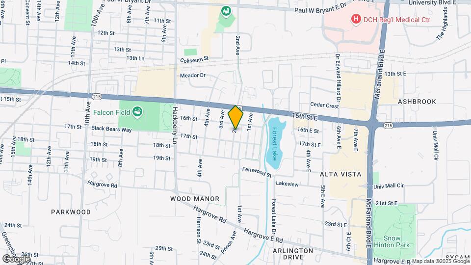 1611 2nd Ave Mapa y Detalles de la Ubicación