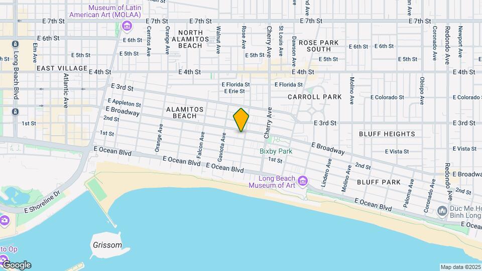 1759 E 2nd St Mapa y Detalles de la Ubicación