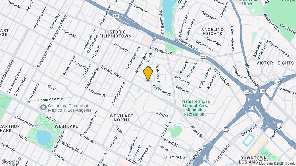 1610 Rockwood St Mapa y Detalles de la Ubicación