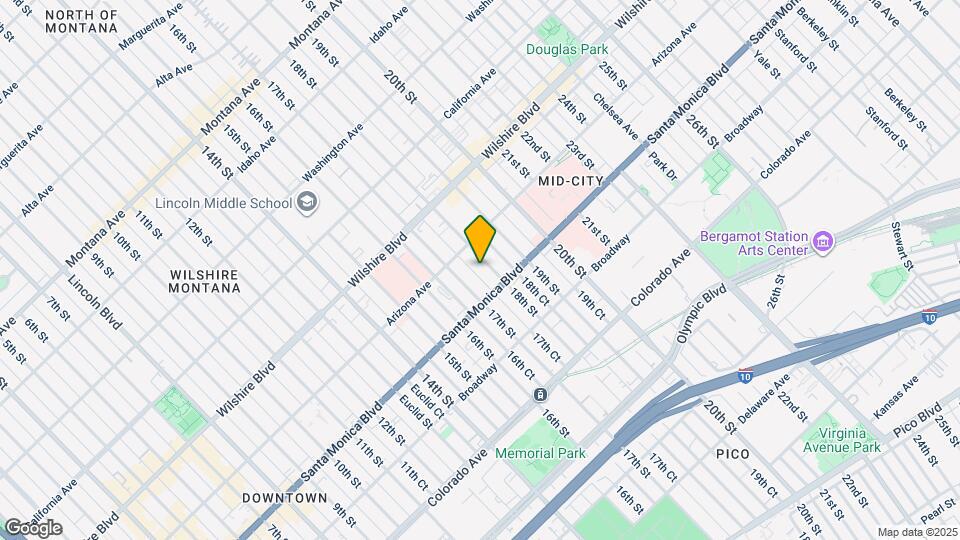 1328 18th St, Unit 5 Mapa y Detalles de la Ubicación