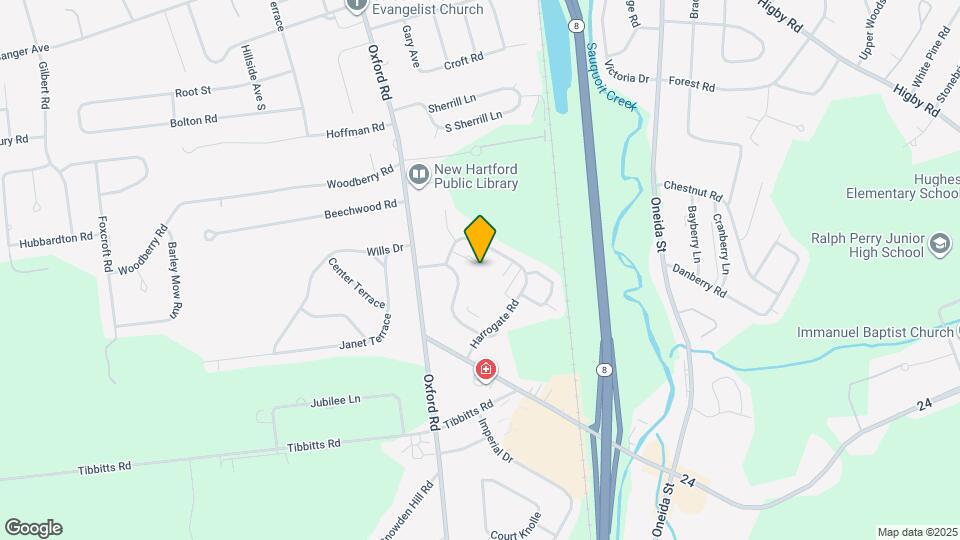 Oxford Towne Apartments Map and Location Details