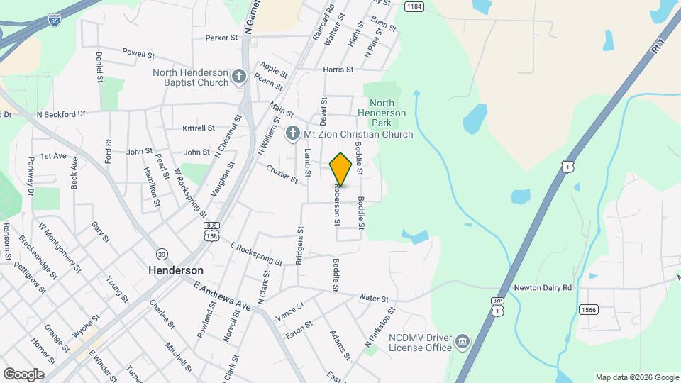 710 Roberson St Map and Location Details