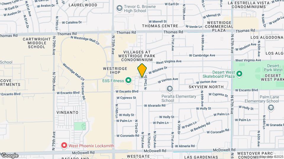 2417 N 73rd Dr Map and Location Details