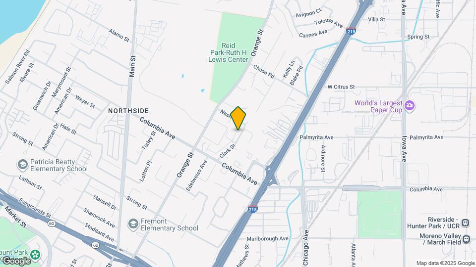 1029 Clark St Map and Location Details