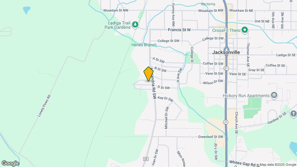 129 D St SW Map and Location Details