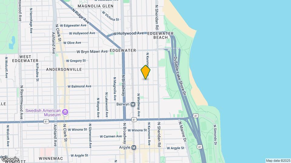 5412 N Kenmore Ave Mapa y Detalles de la Ubicación