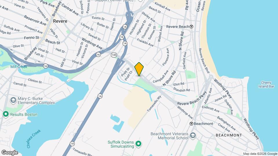 376 Revere Beach Pkwy Map and Location Details