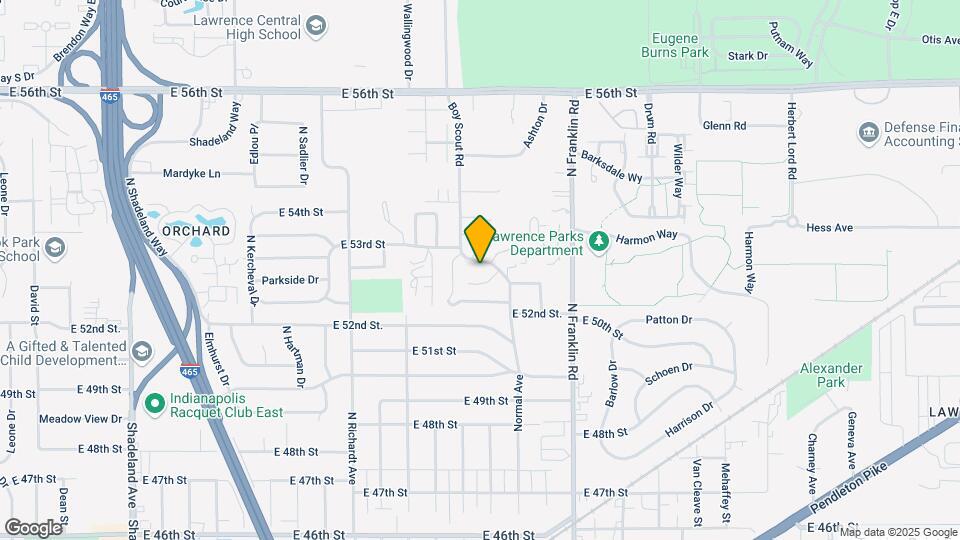 5228 Boy Scout Rd Map and Location Details