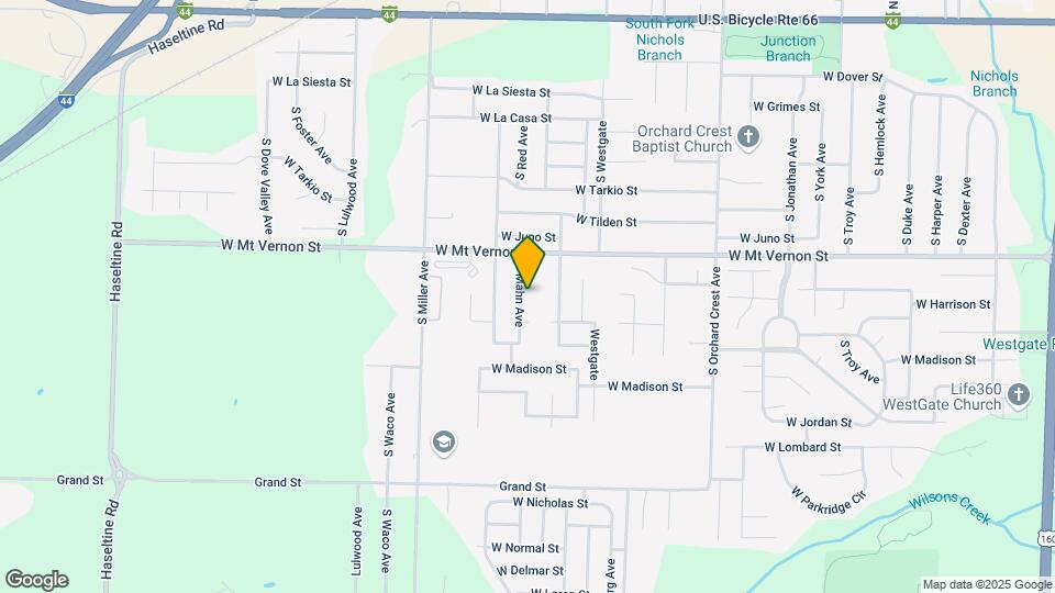 640 S Mahn Ave Map and Location Details
