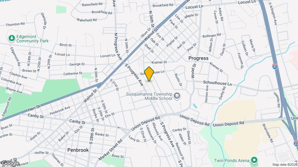 219 Redwood St Map and Location Details