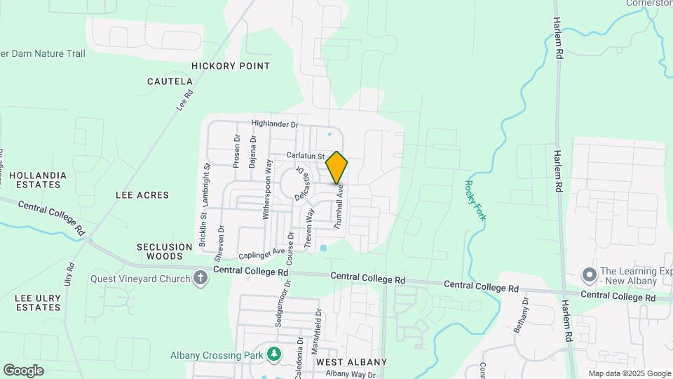 6167 Upper Albany Xing Dr Mapa y Detalles de la Ubicación