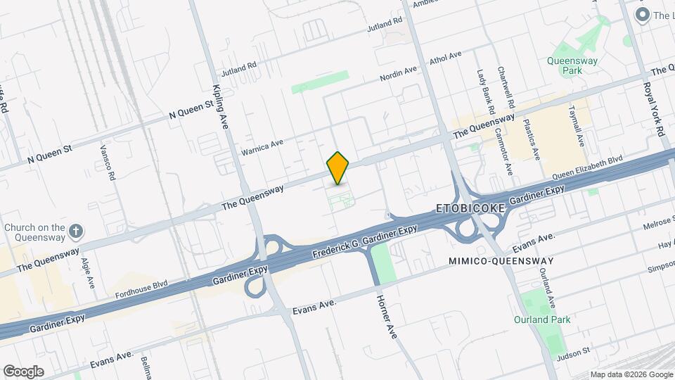 15 Zorra St, Unit 901 Map and Location Details