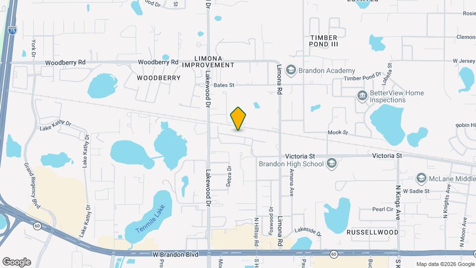 1538 Blue Magnolia Rd Map and Location Details