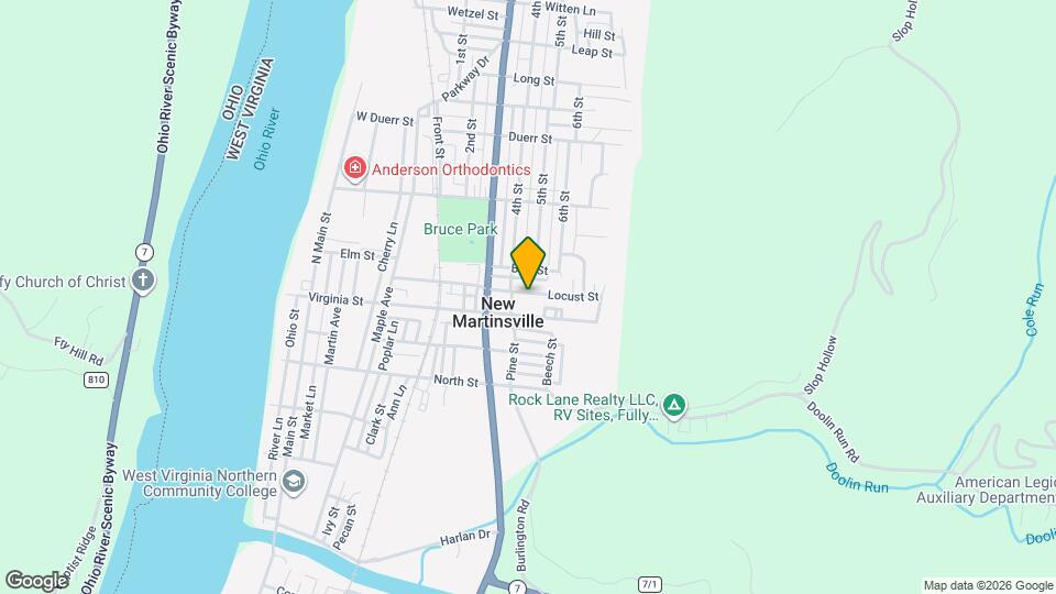 355 Locust St Map and Location Details