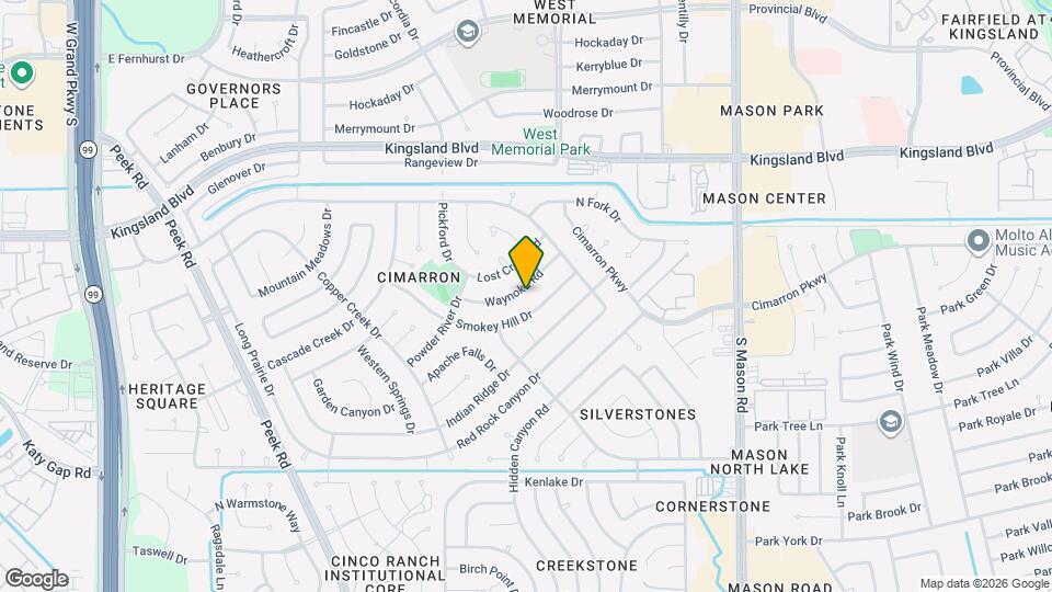 22411 Waynoka Rd Map and Location Details