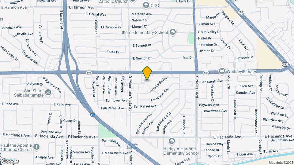 4972 Larkspur St Map and Location Details