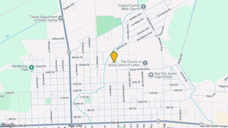 2420 Grace St Map and Location Details