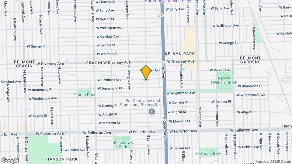 2652-2654 N Lamon Ave Map and Location Details