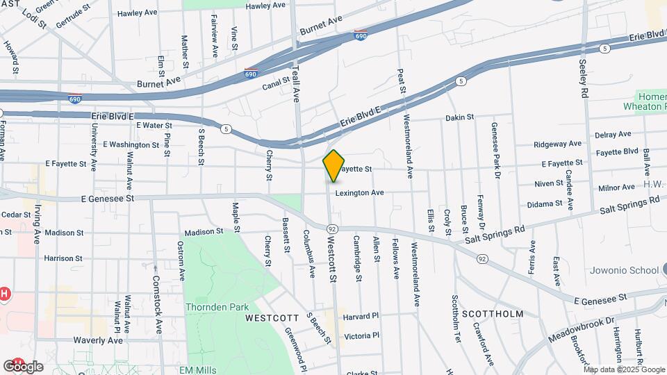 303 Lexington Ave, Unit 1 Map and Location Details