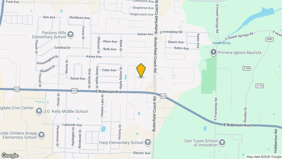 1838 Breckenridge St Map and Location Details