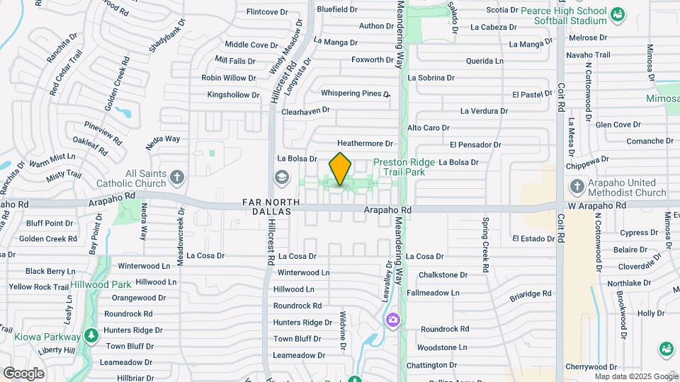 15731 Overmead Cir Map and Location Details