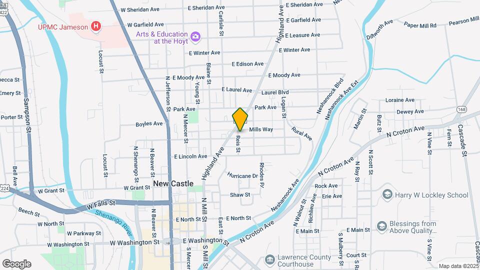 211 E Wallace Ave-Unit -1 Map and Location Details