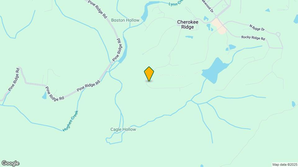 1439 Cherokee Ridge Dr Map and Location Details