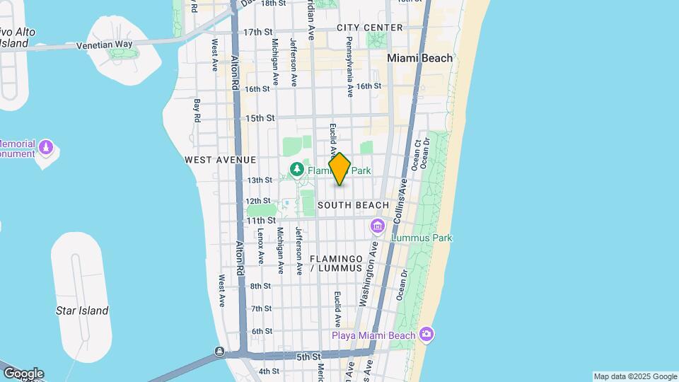 1225 Euclid Ave, Unit 1 Map and Location Details