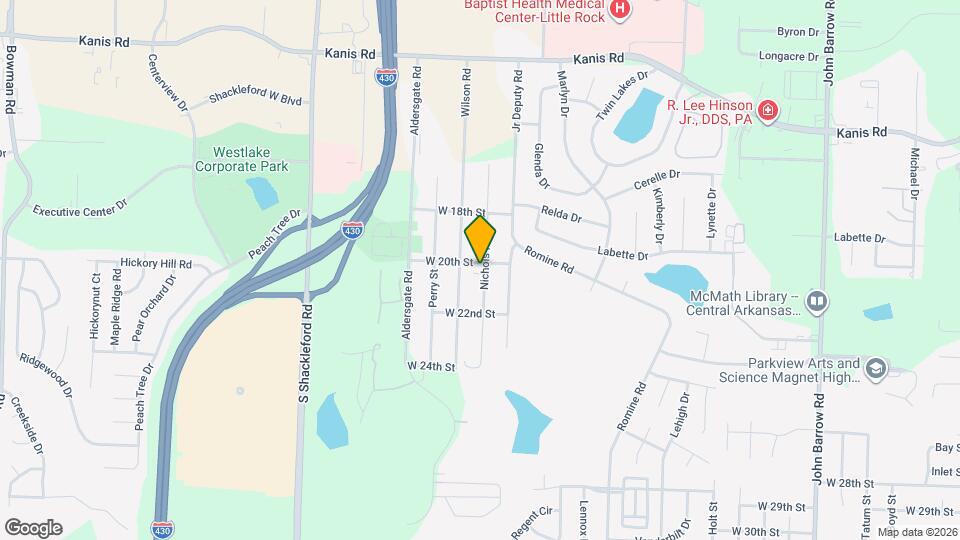 10101 W 20th St Map and Location Details