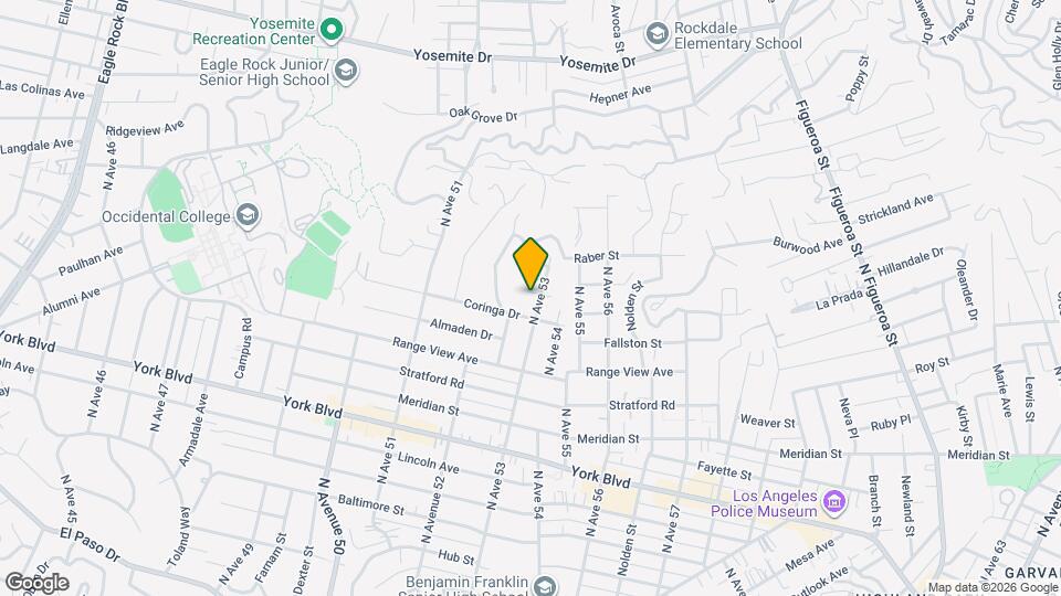 1817 N Ave 53 Mapa y Detalles de la Ubicación