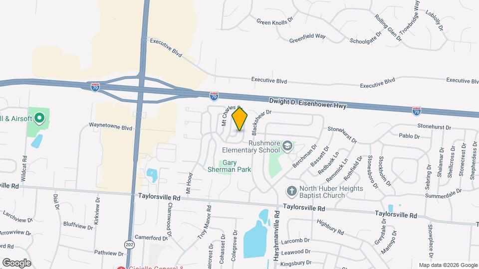8132 Mt Snow Dr Map and Location Details