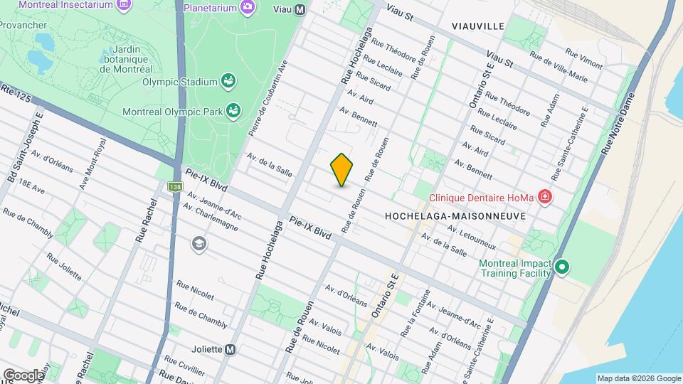 2291-2303 Av de la Salle Map and Location Details