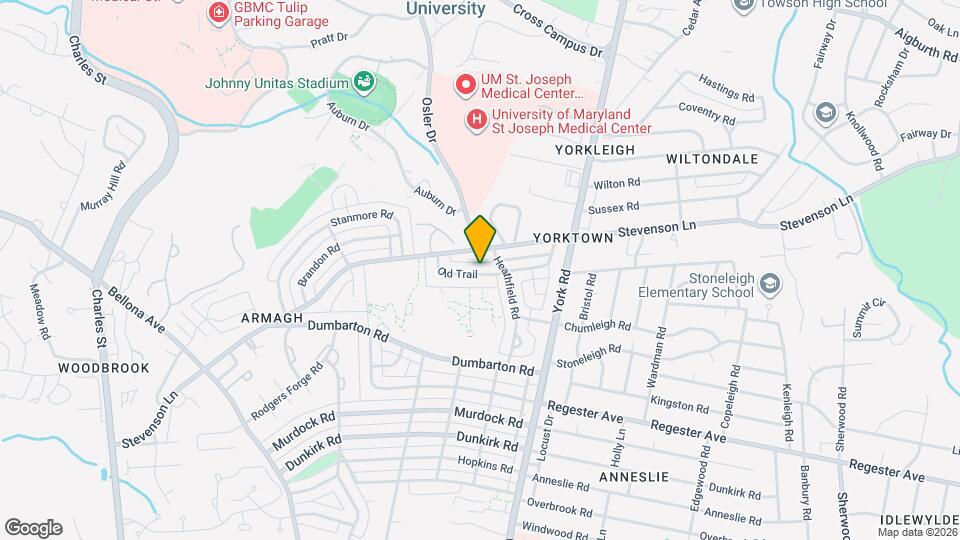 360 Old Trail Map and Location Details