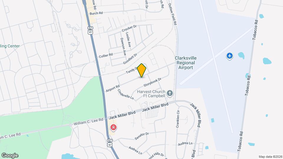 126 Airport Rd Map and Location Details