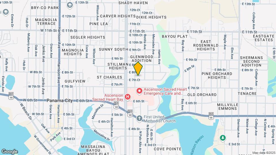 807 E 7th Ct Map and Location Details