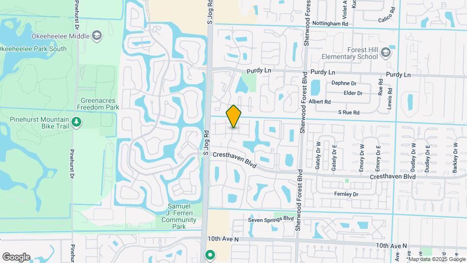 522 Shady Pine Way Map and Location Details